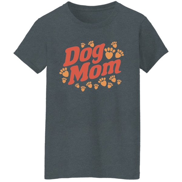 Dog Mom Little Paws Women's T-shirt