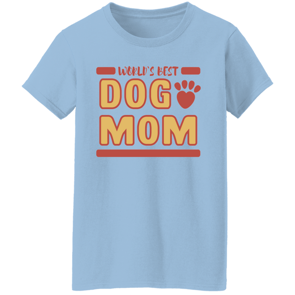 World's Best Dog Mom Women's T-shirt
