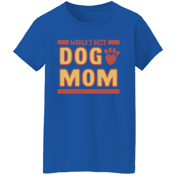 World's Best Dog Mom Women's T-shirt