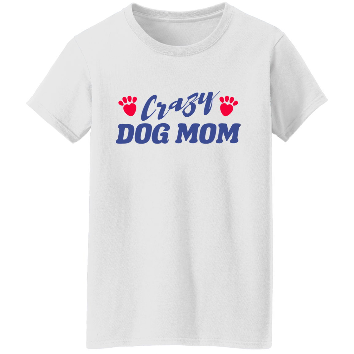 Crazy Dog Mom Women's T-shirt