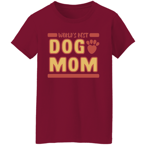 World's Best Dog Mom Women's T-shirt