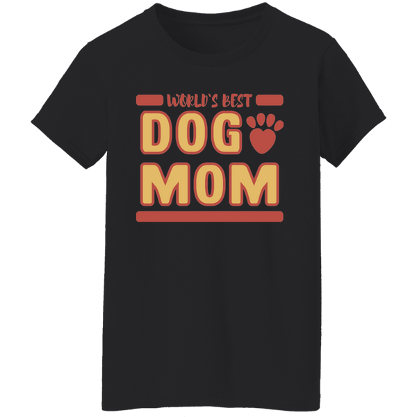 World's Best Dog Mom Women's T-shirt
