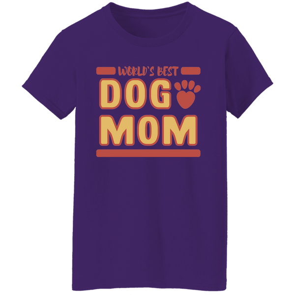 World's Best Dog Mom Women's T-shirt
