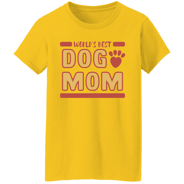 World's Best Dog Mom Women's T-shirt