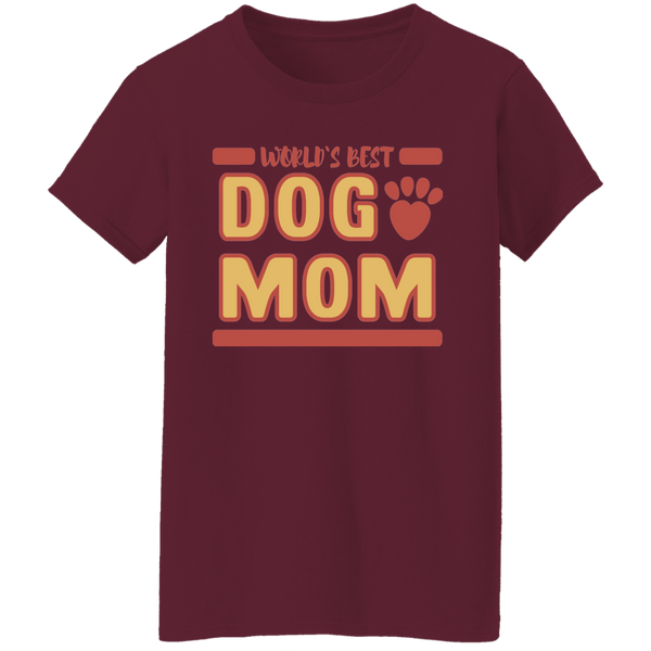 World's Best Dog Mom Women's T-shirt