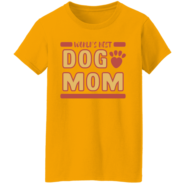 World's Best Dog Mom Women's T-shirt