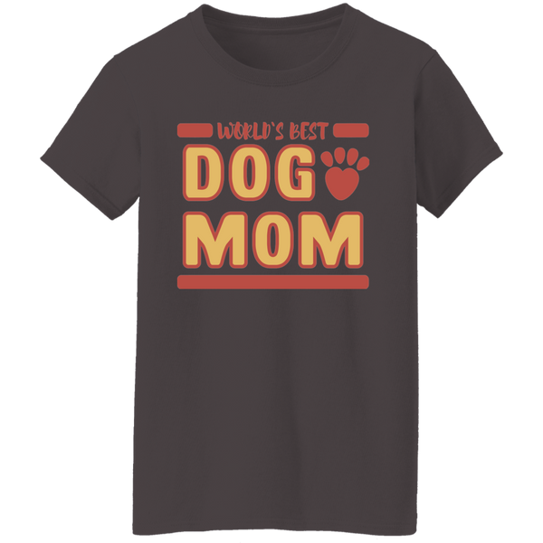 World's Best Dog Mom Women's T-shirt