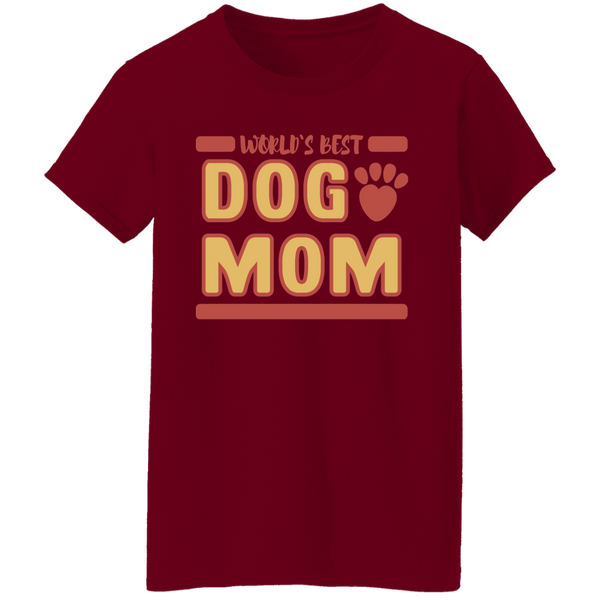 World's Best Dog Mom Women's T-shirt