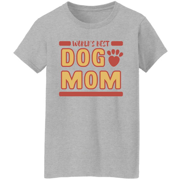 World's Best Dog Mom Women's T-shirt